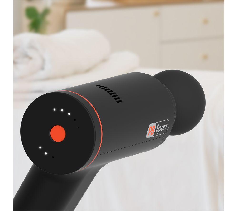 SHARPER IMAGE Powerboost Sport Deep Tissue Massager - Black image number 6 of 7
