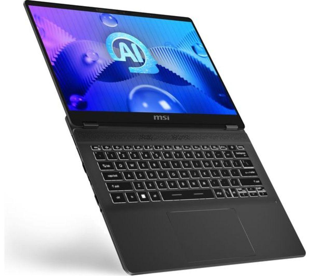 MSI Prestige 14 AI Studio 14" Refurbished Laptop - Intel&reg; Core&trade; Ultra 7, 1 TB SSD, Grey (Very Good Condition) image number 4 of 4