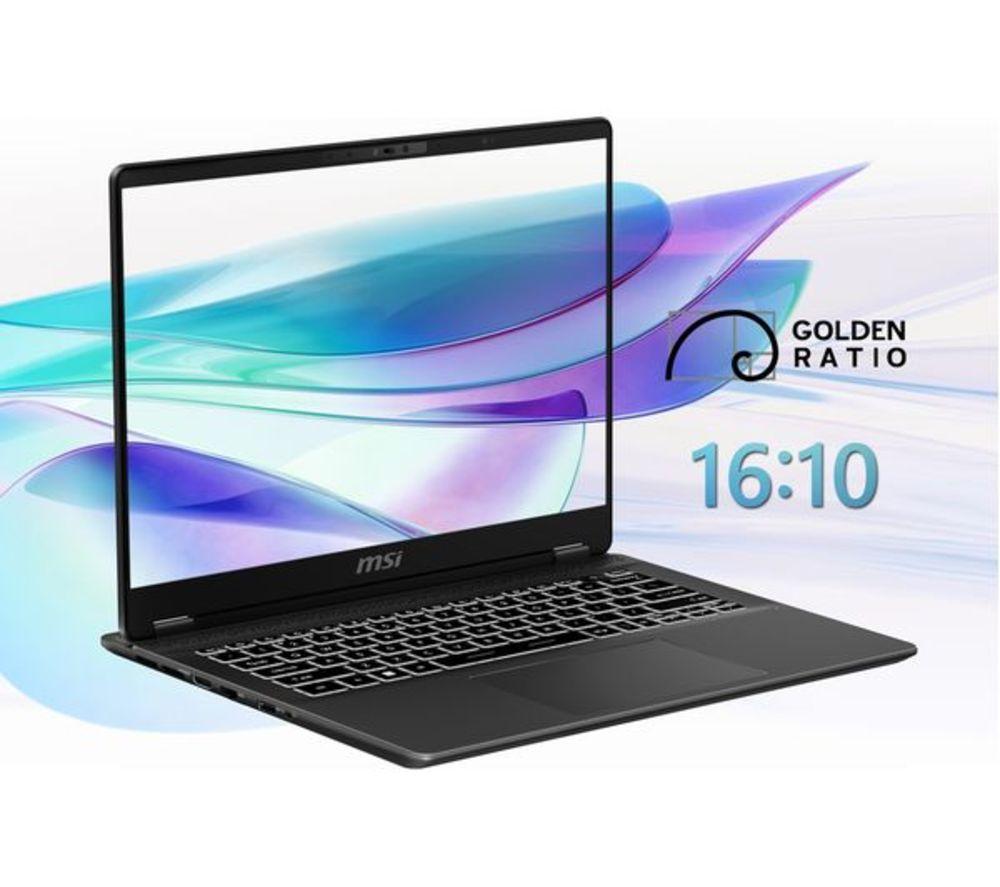 MSI Prestige 14 AI Evo 14" Refurbished Laptop - Intel&reg; Core&trade; Ultra 7, 512 GB SSD, Grey (Excellent Condition) image number 2 of 3