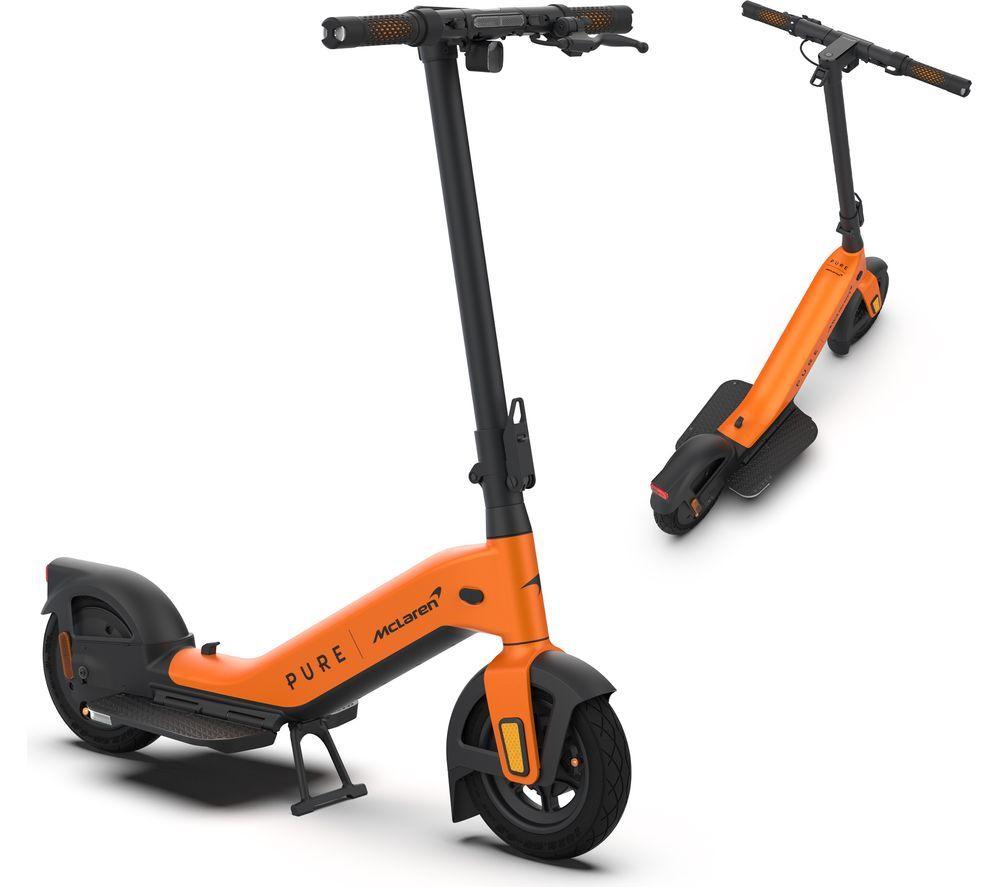 Pure Electric Pure X Mclaren Special Edition Electric Folding Scooter - Papaya, Orange