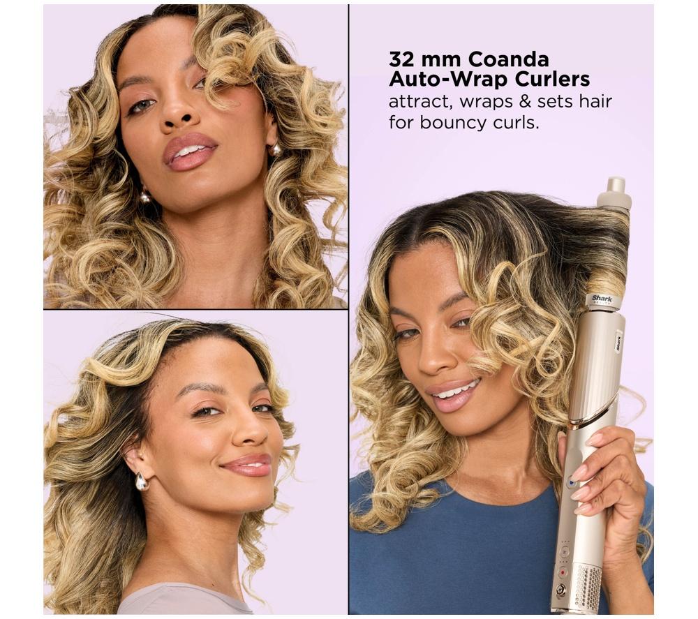 SHARK FlexStyle HD446SLUK 5-in-1 Air Styler & Hair Dryer &ndash; Stone image number 6 of 11