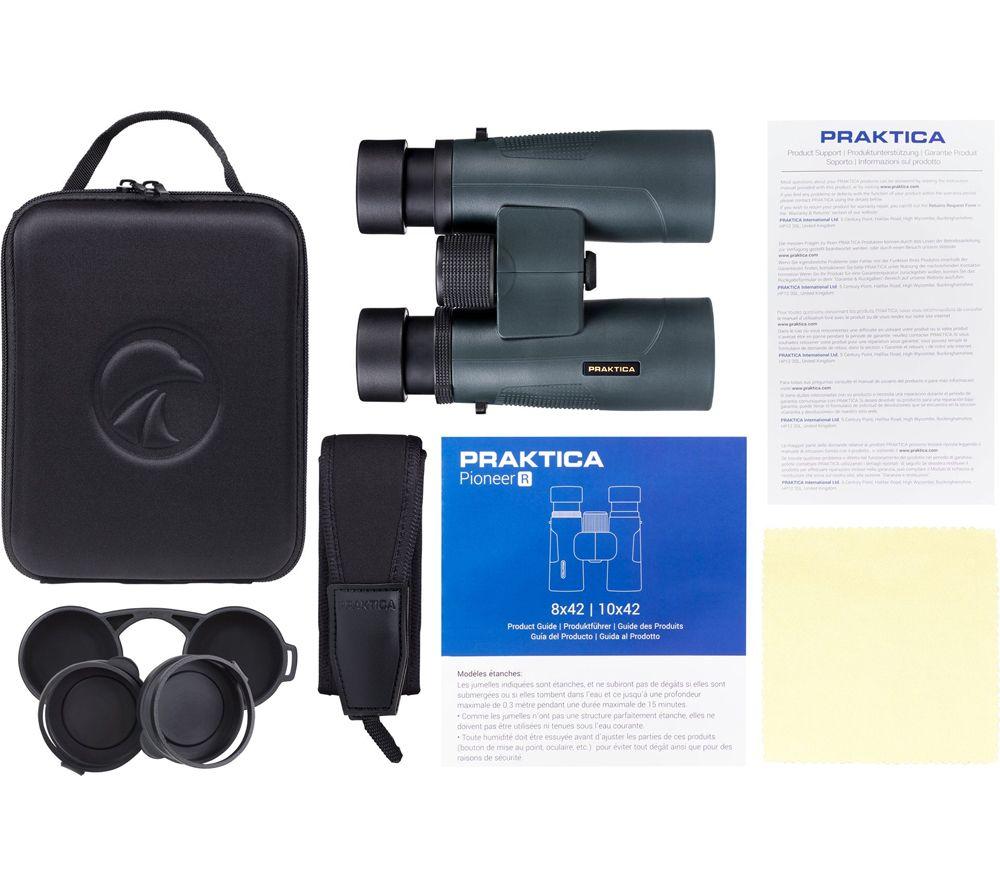 PRAKTICA Pioneer R 8 x 42 mm Binoculars - Green image number 3 of 4