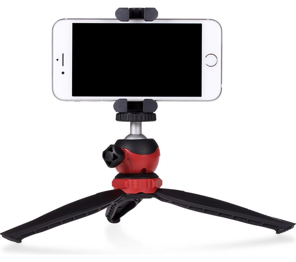 PRAKTICA CDTR15SET 4-in-1 Tripod & Monopod Kit - Black & Red image number 2 of 4