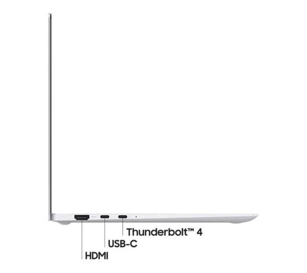 SAMSUNG Galaxy Book2 Pro SE 15.6" Refurbished Laptop - Intel&reg; Core&trade; Ultra 7, 512 GB SSD, Silver (Very Good Condition) image number 3 of 6