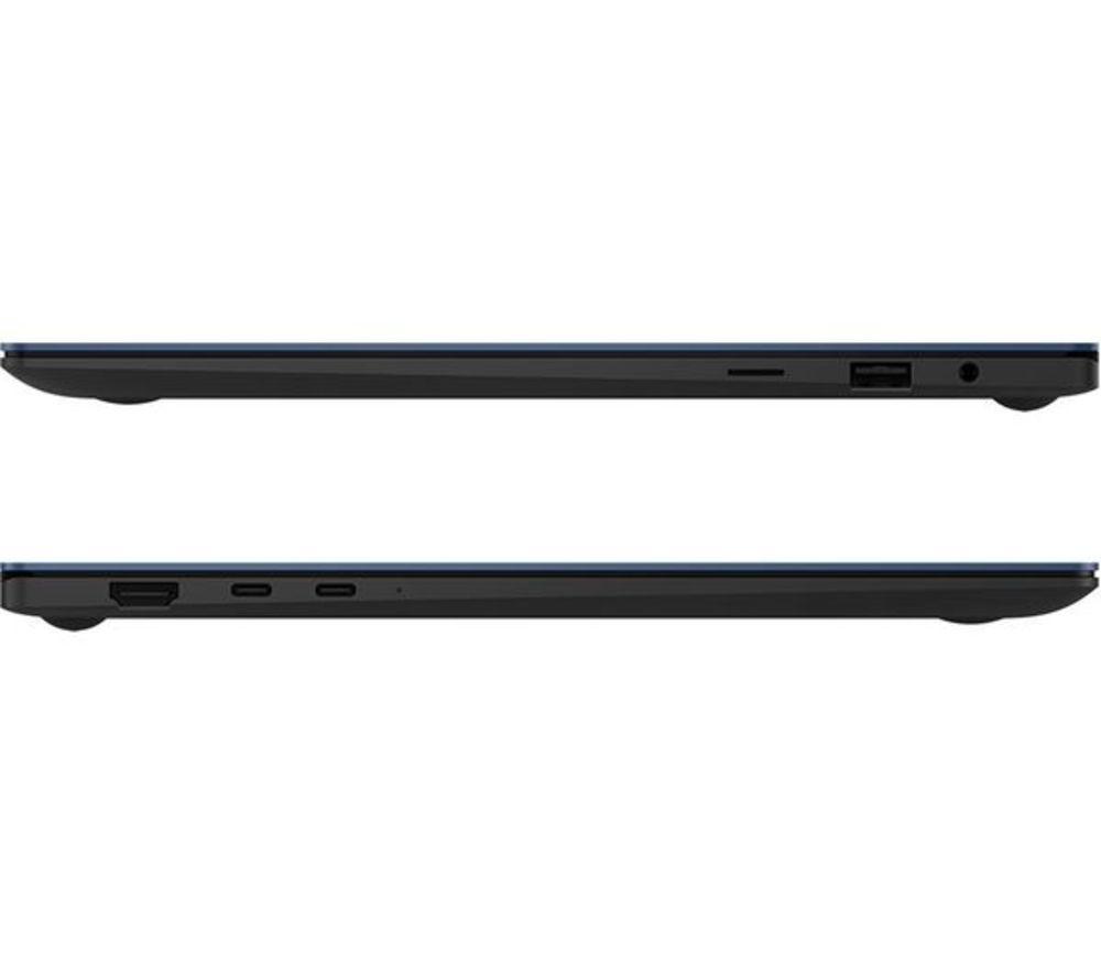 SAMSUNG Galaxy 15.6" Refurbished Chromebook Plus - Intel&reg; Core&trade; 5, 256 GB UFS, Neptune Blue (Very Good Condition) image number 4 of 23