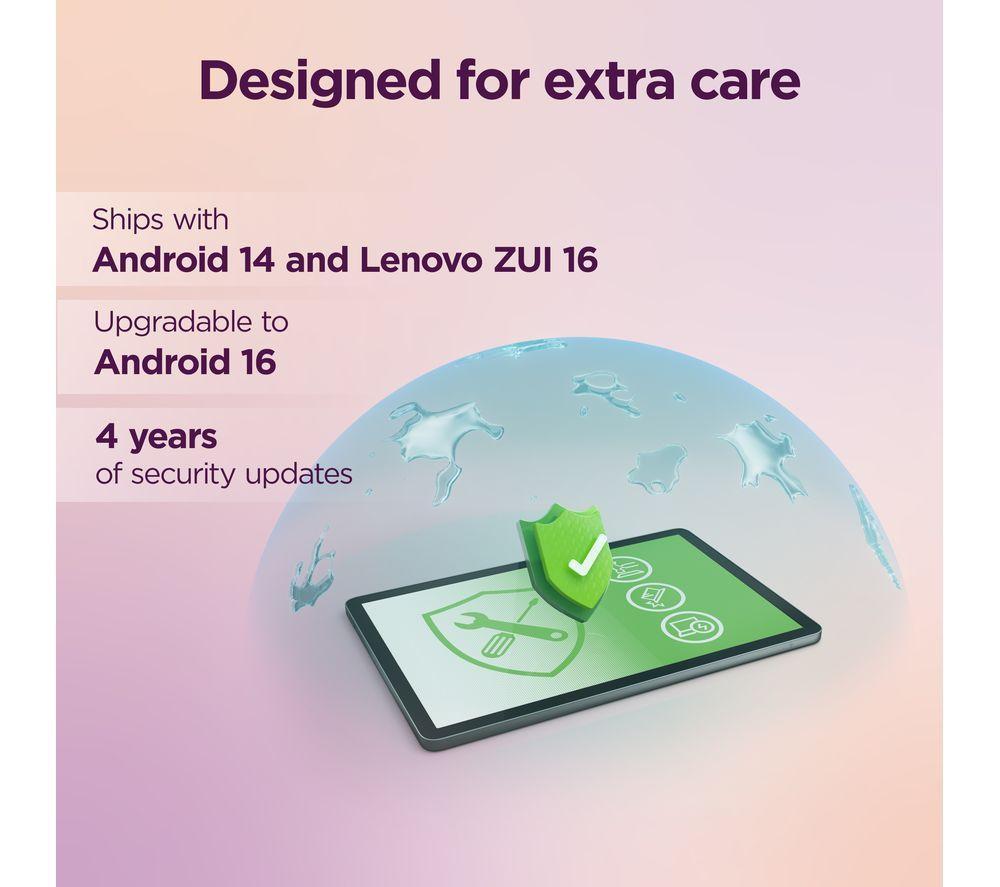 LENOVO Tab 10.1" Tablet - 64 GB, Luna Grey image number 10 of 12