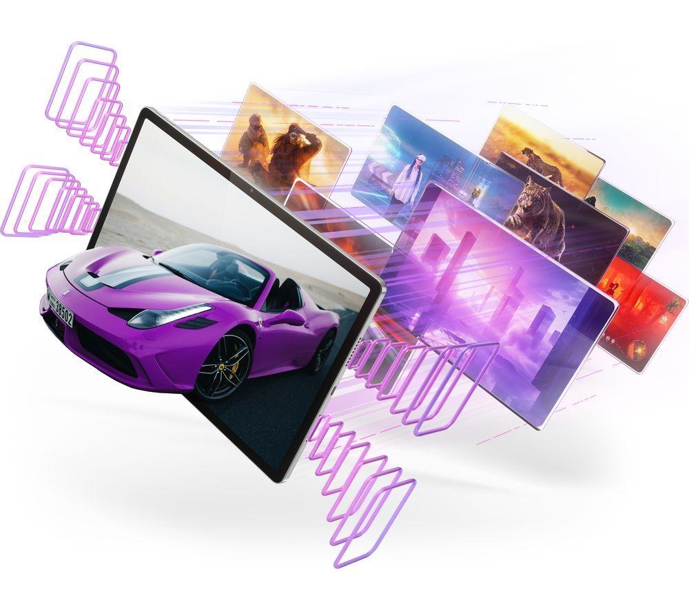 LENOVO Idea Tab Pro 12.7" Tablet - 128 GB, Luna Grey image number 9 of 11