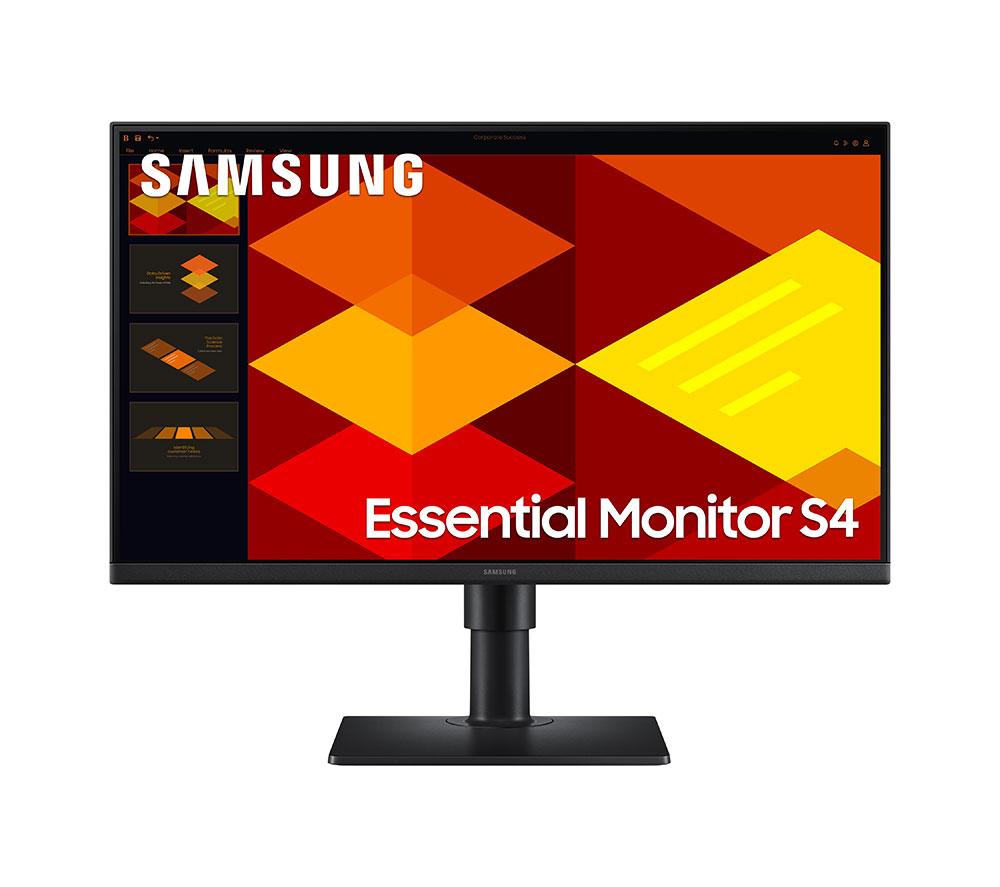 SAMSUNG LS24D400GAUXXU S4 Full HD 24" IPS LCD Monitor - Black image number 17 of 17