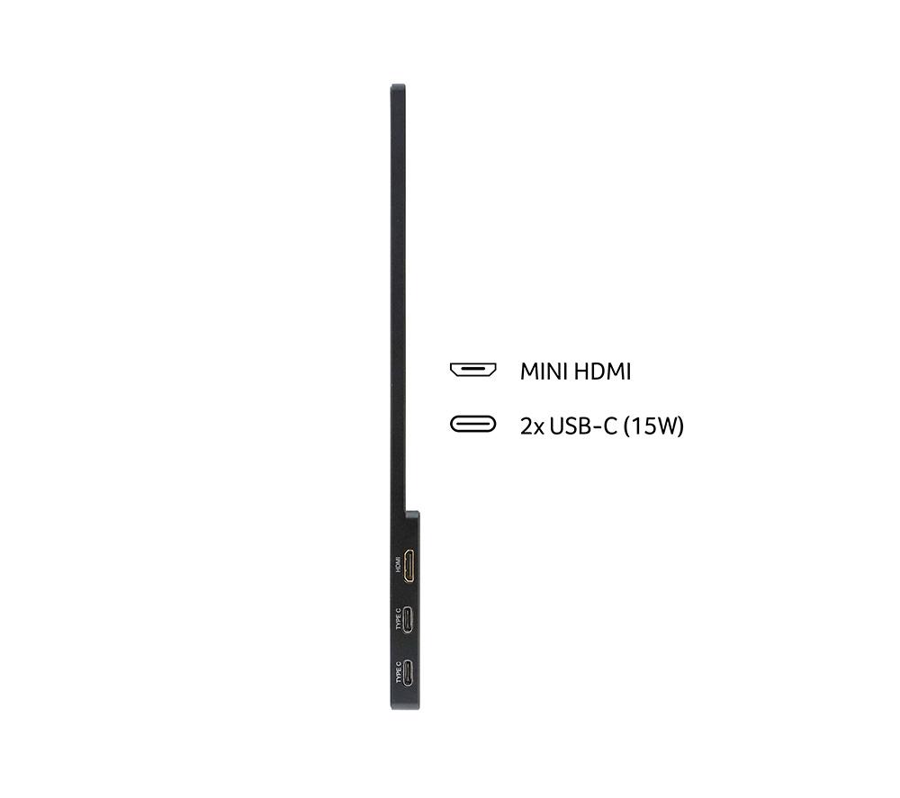 ACER PM161QB1 Full HD 15.6" IPS LCD Portable Monitor - Black image number 9 of 10