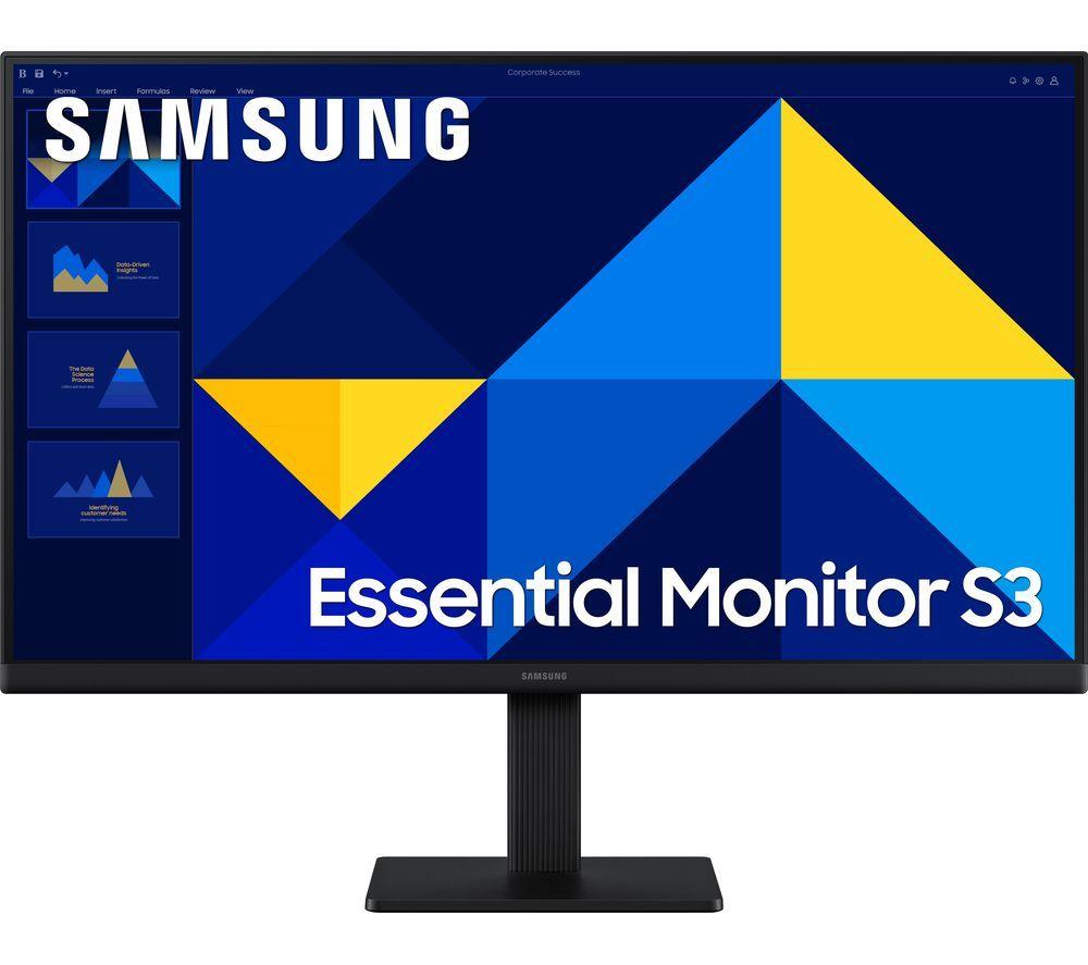 SAMSUNG LS24D300GAUXXU Full HD 24" IPS LCD Monitor - Black