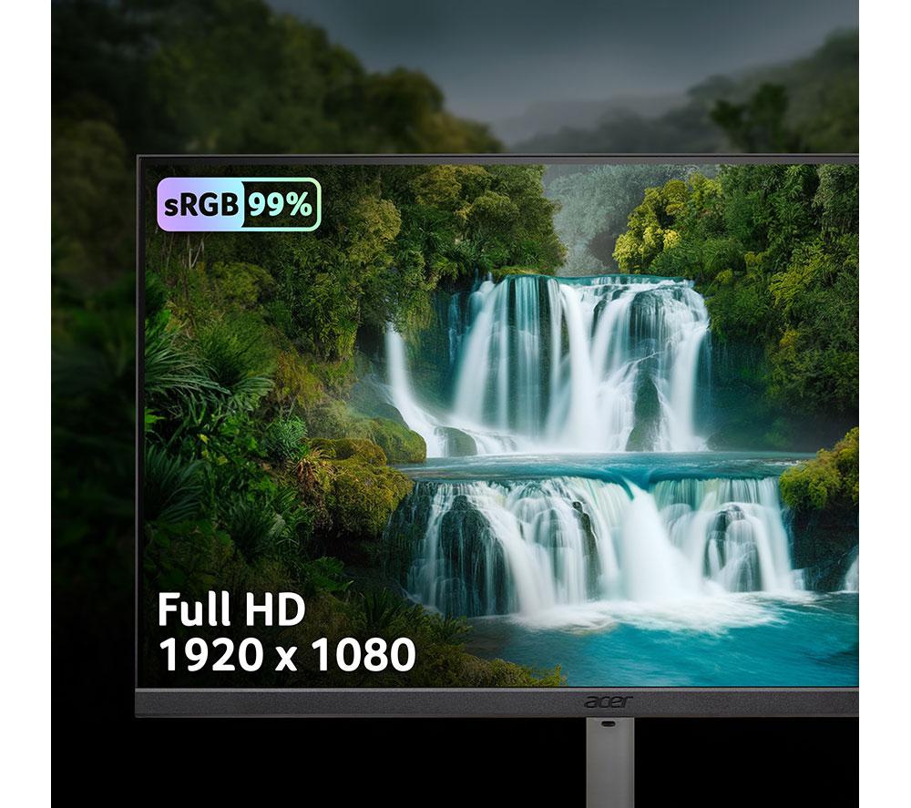 ACER Vero RS242YG0 Full HD 24" IPS LCD Monitor - Black image number 4 of 9