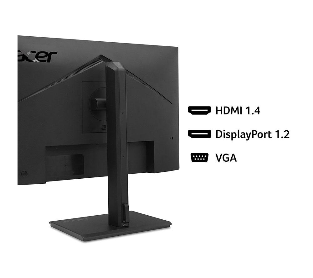 ACER Vero B247YG Full HD 23.8" TFT LCD Monitor - Black image number 8 of 9