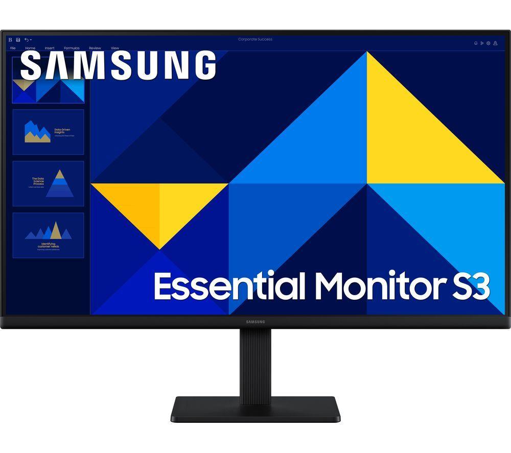 SAMSUNG LS27D300GAUXXU Full HD 27" IPS LCD Monitor - Black