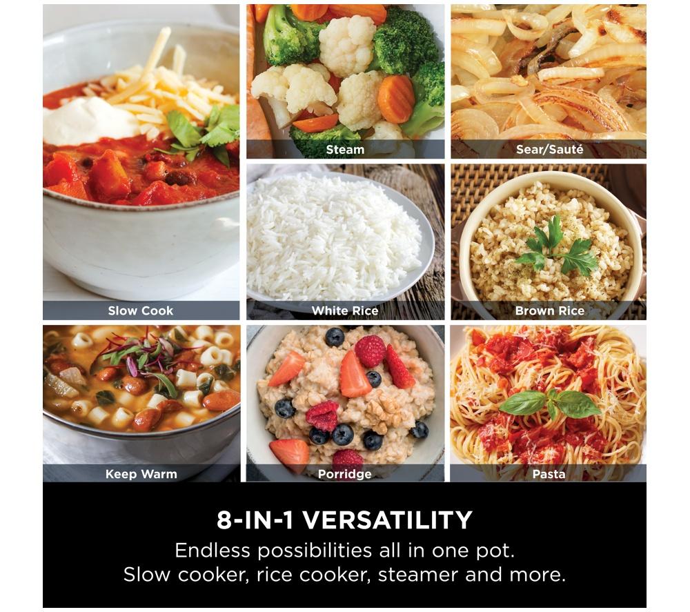 NINJA Foodi PossibleCooker MC1101UK 8-in-1 Rice & Slow Cooker - Midnight Blue image number 3 of 11