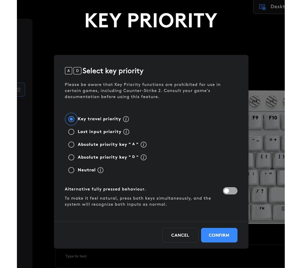 LOGITECH PRO X TKL RAPID Gaming Keyboard - Black image number 9 of 9