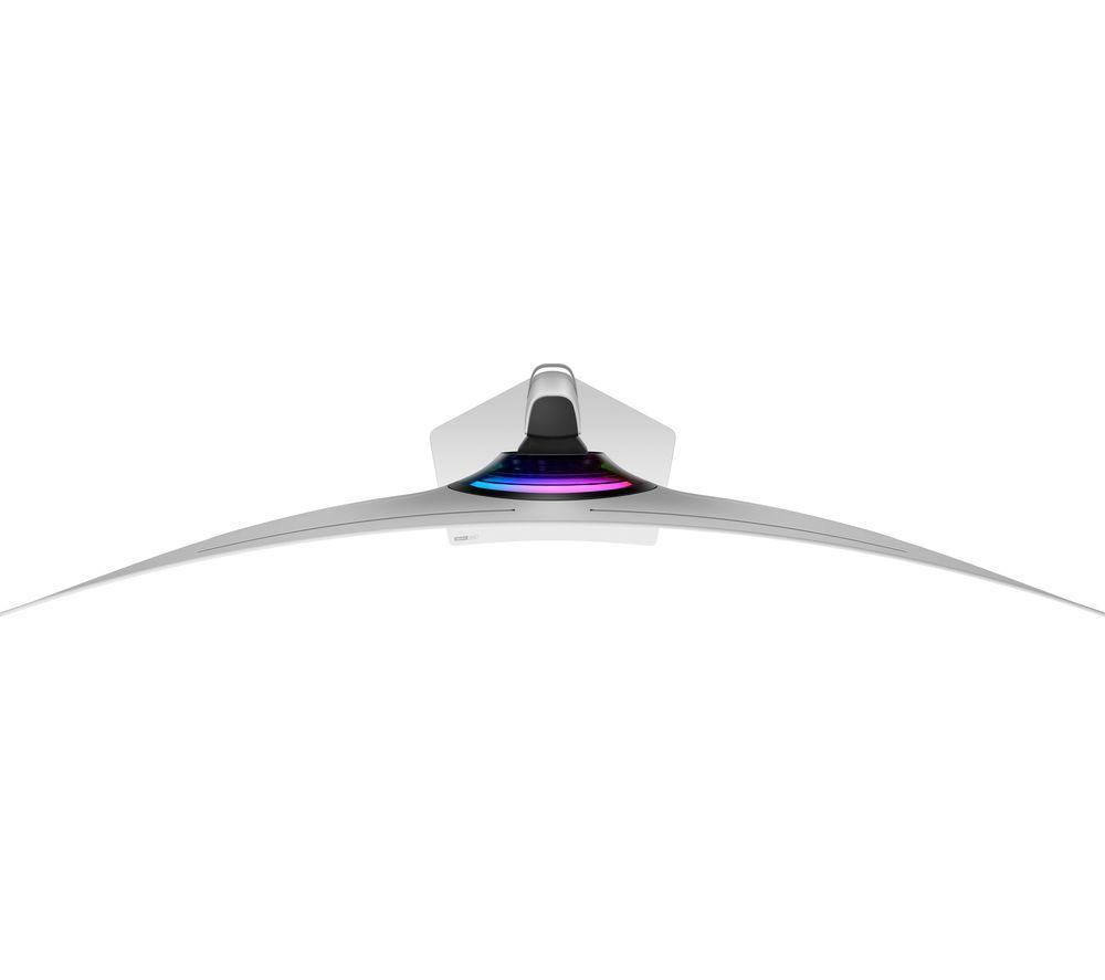 SAMSUNG Odyssey G9 LS49DG934SUXXU Dual Quad HD 49" Curved OLED Gaming Monitor - Silver image number 5 of 5