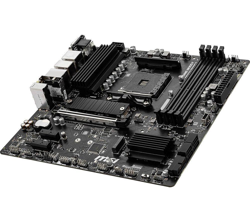 MSI B550M PRO-VDH AM4 Motherboard image number 3 of 5