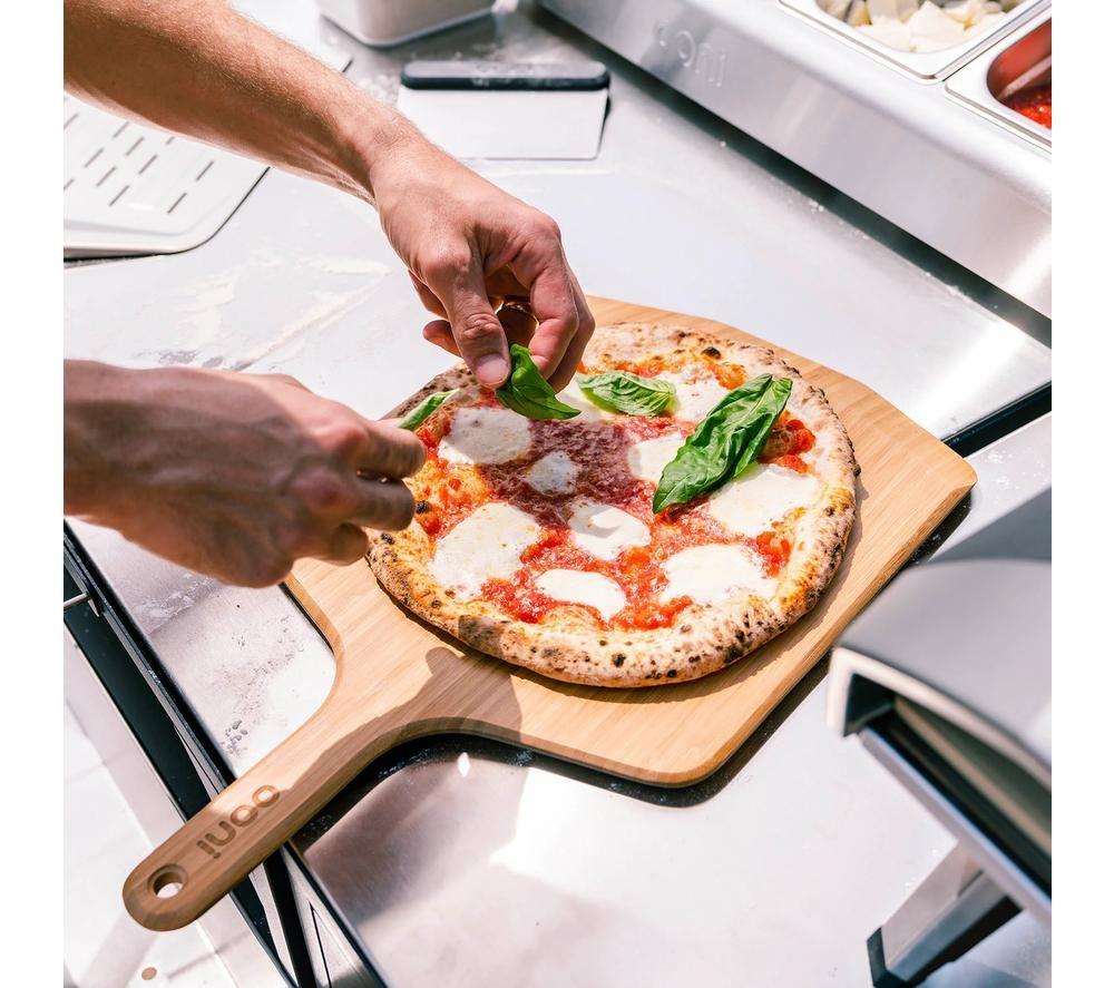 OONI 12" Bamboo Pizza Peel & Serving Board image number 6 of 6
