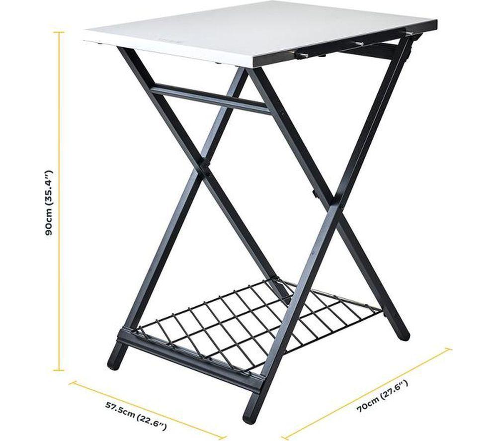 OONI UU-P1F400 Folding Table - White & Black image number 2 of 7