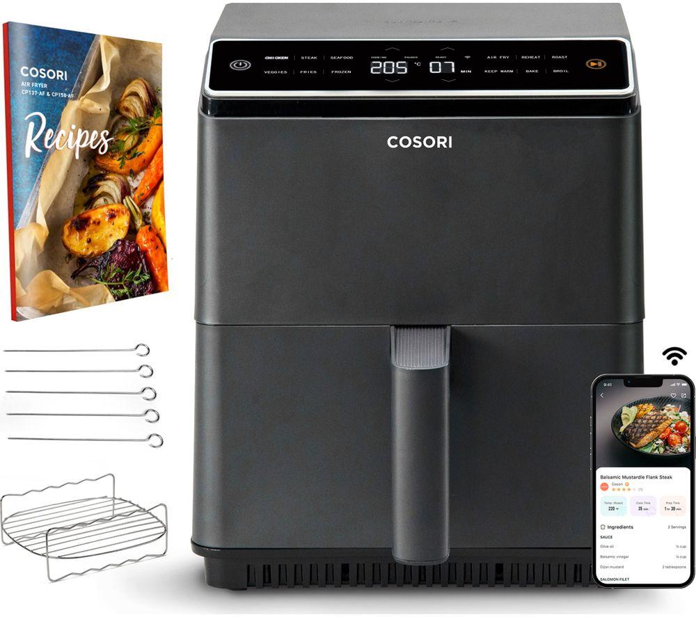 COSORI&nbsp; Dual Blaze Smart Air Fryer - Dark Grey image number 2 of 7