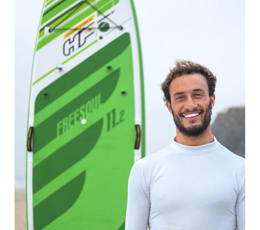 HYDRO-FORCE Freesoul Tech BW65310-21 Inflatable Stand Up Paddleboarding Set image number 3 of 3
