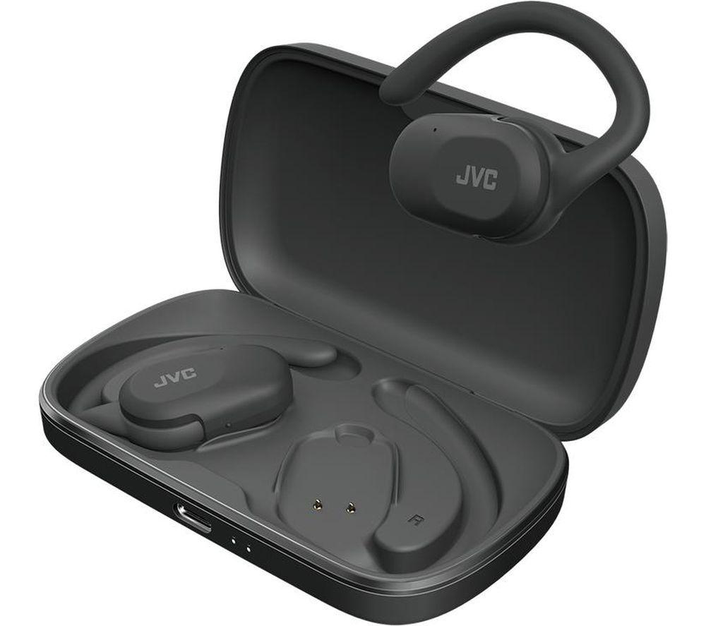 JVC Nearphones HA NP40T Wireless Bluetooth Sports Earbuds - Black image number 3 of 11