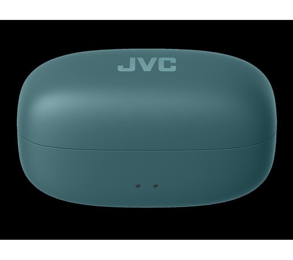 JVC Nearphones HA NP1T-A Wireless Bluetooth Sports Earbuds - Blue image number 9 of 9
