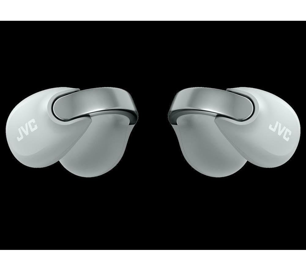 JVC HA NP1T-H Wireless Bluetooth Sports Earbuds - Grey image number 4 of 7