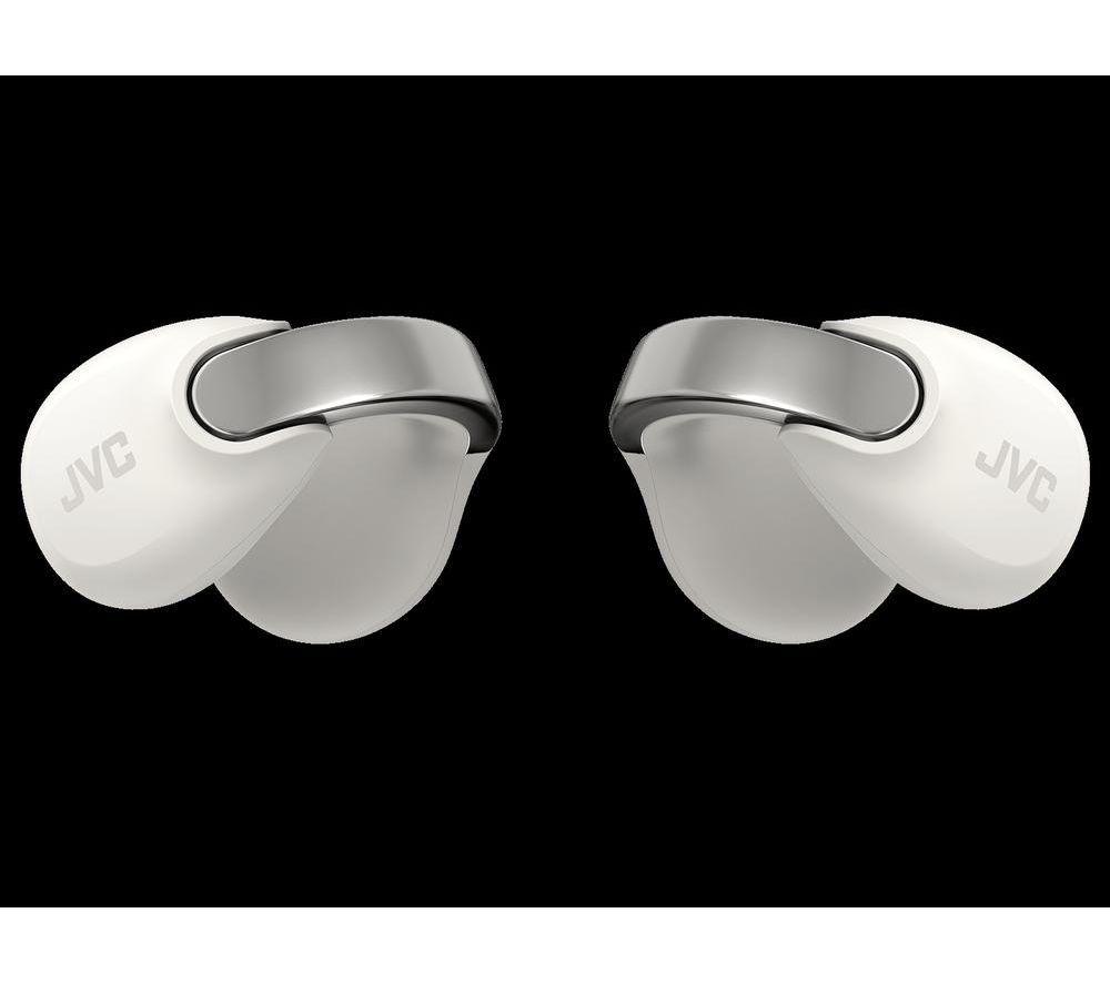 JVC HA-NP1T-W-U Wireless Bluetooth Sports Earbuds - White image number 3 of 6