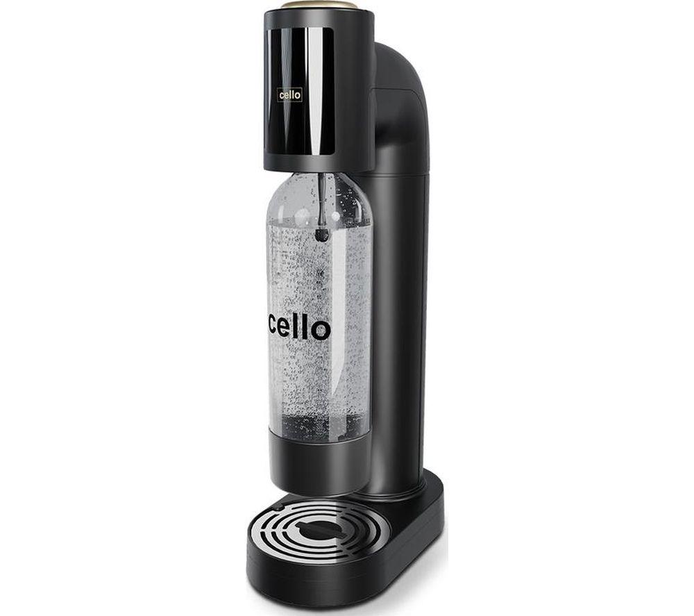 Cello Soda Maker - Black, Black