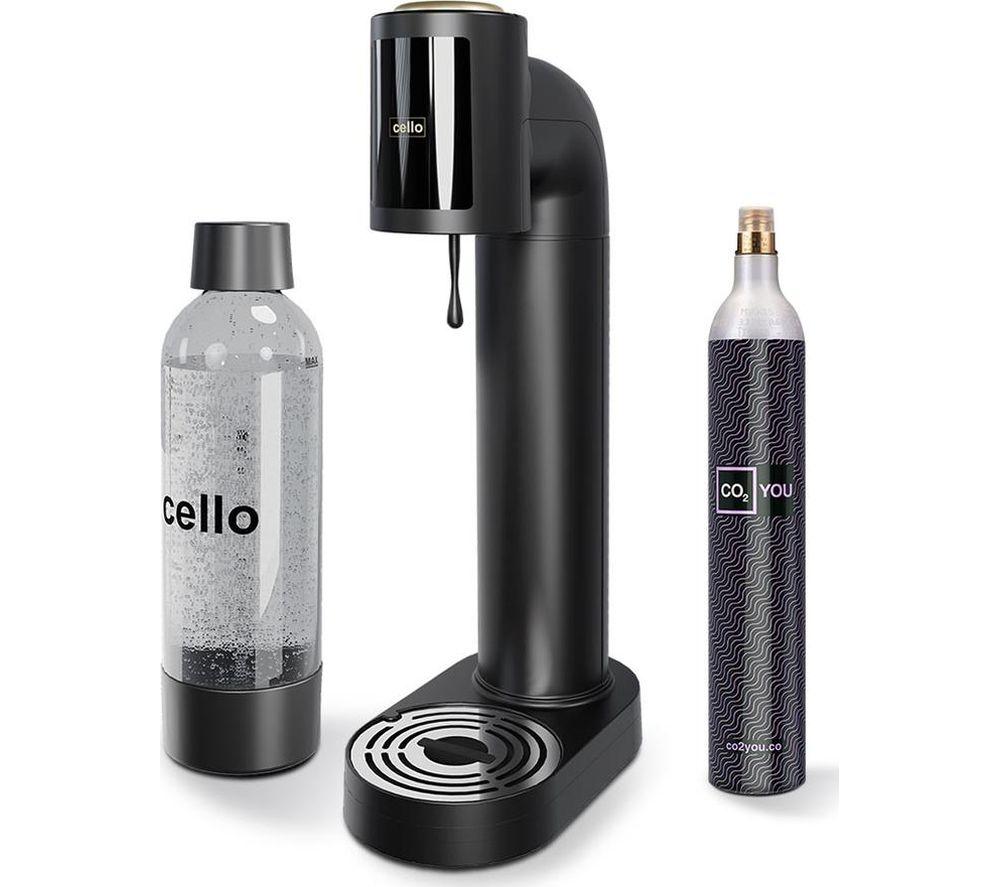 CELLO Soda Maker - Black image number 3 of 10