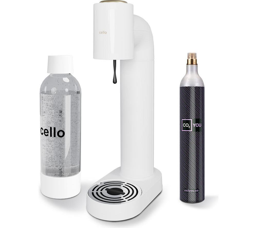 CELLO Soda Maker - White image number 3 of 6