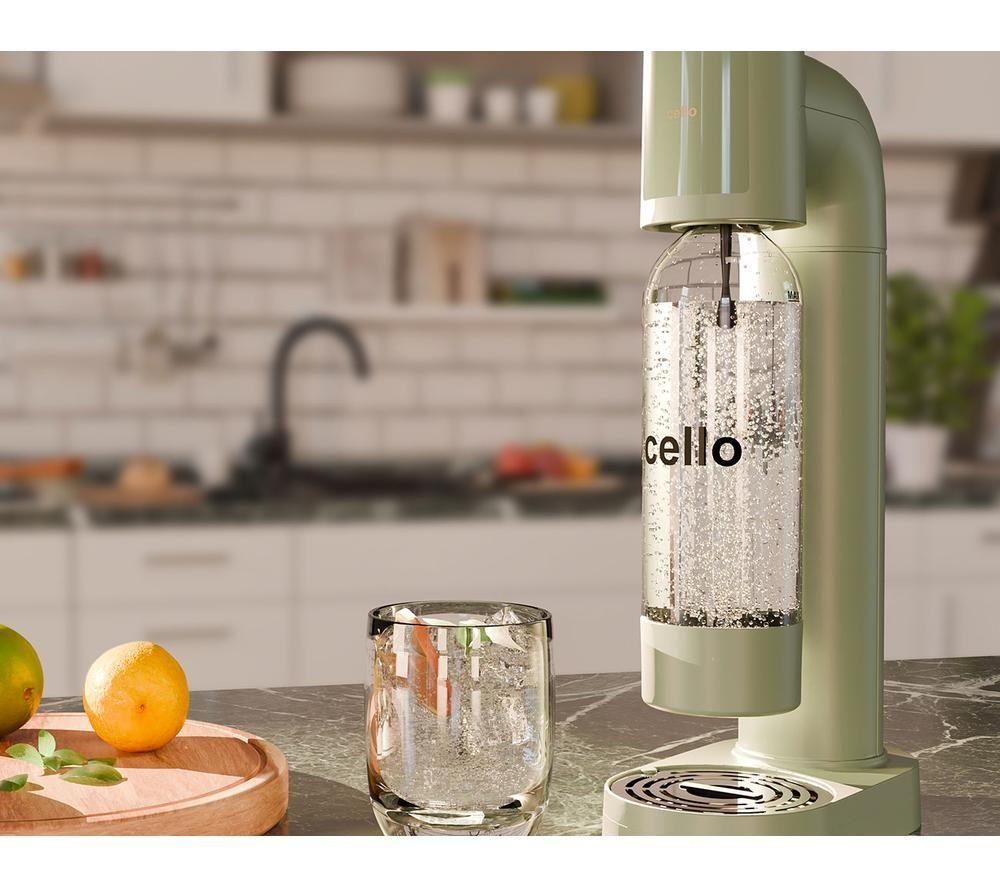 CELLO Soda Maker - Green image number 7 of 8
