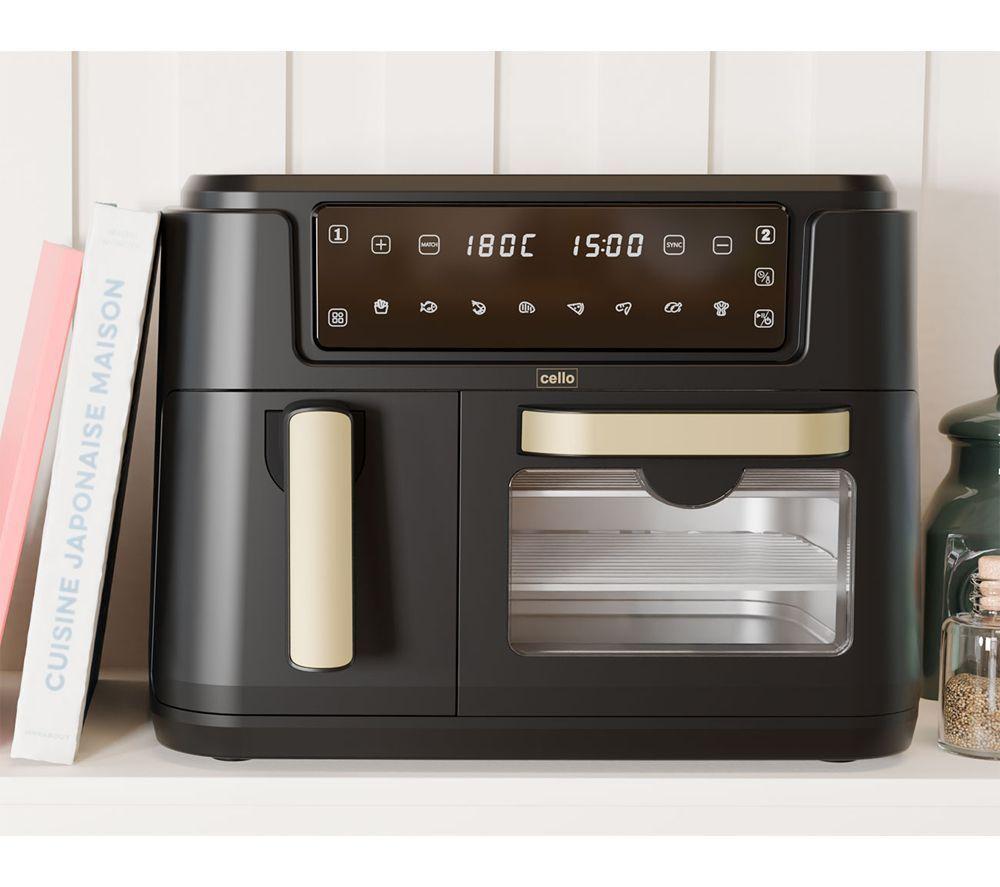 CELLO Dual Zone AF901A-BK Air Fryer - Ash Black image number 3 of 3