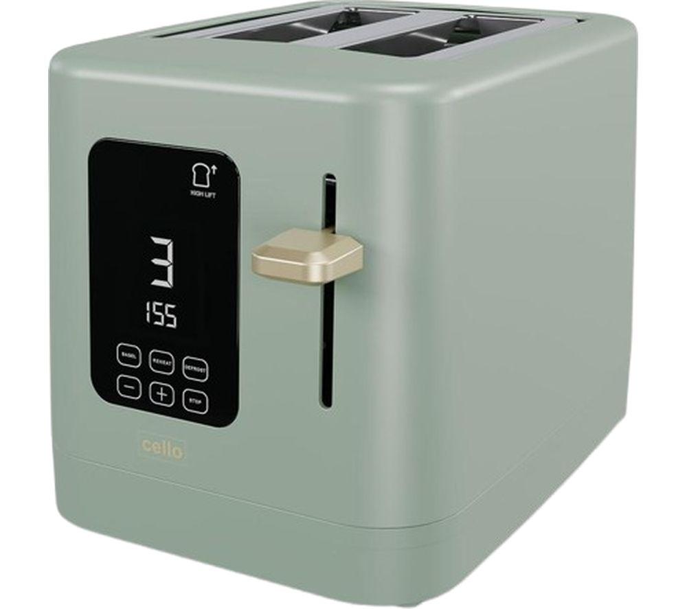 CELLO TR185-GR 2-Slice Toaster - Green image number 2 of 4