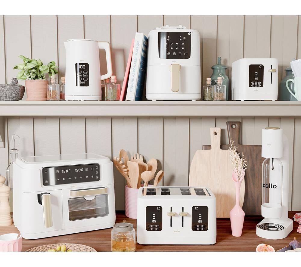 CELLO TR186-WH 4-Slice Toaster - White image number 5 of 5