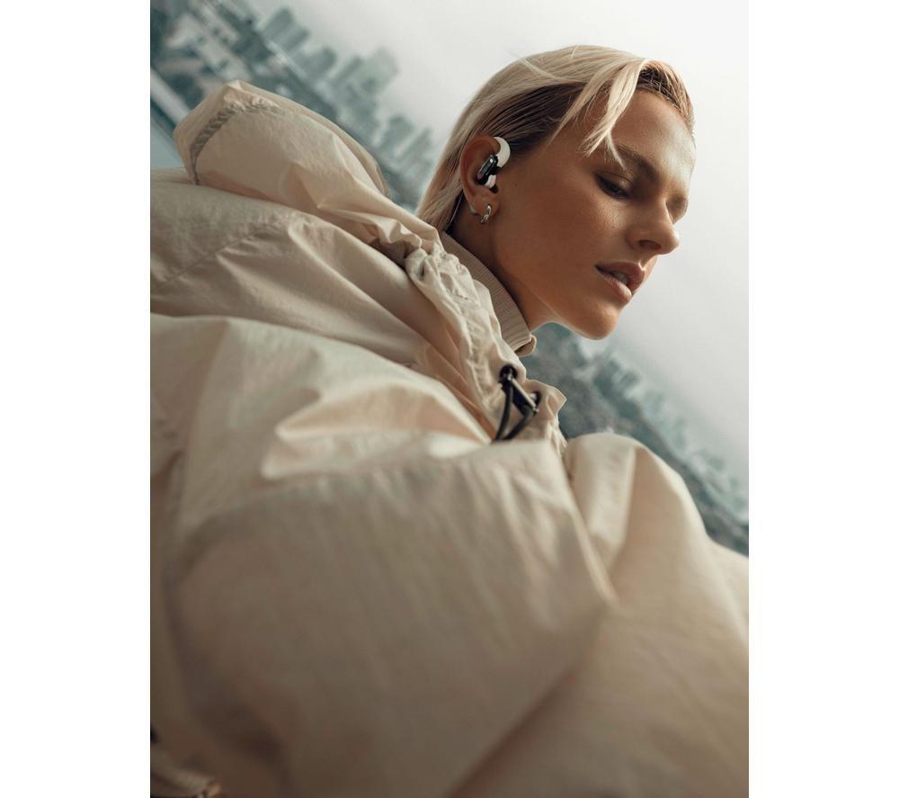 NOTHING Ear (open) Wireless Bluetooth Noise-Cancelling Earbuds - White image number 6 of 11