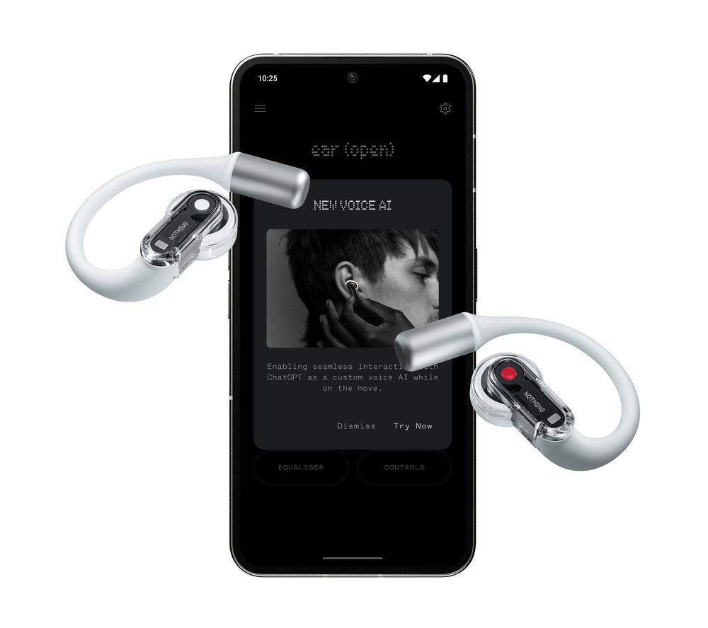 Buy NOTHING Ear (open) Wireless Bluetooth Noise-Cancelling Earbuds