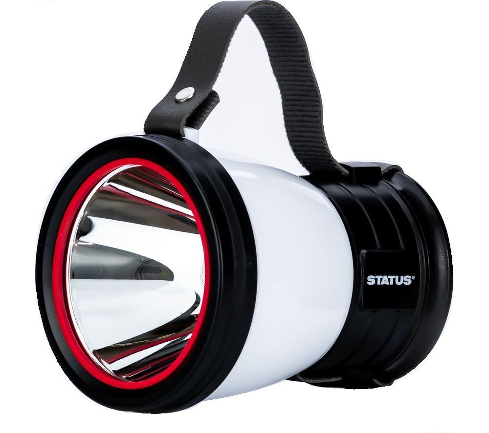 Status Led Camping Lantern - Black & White