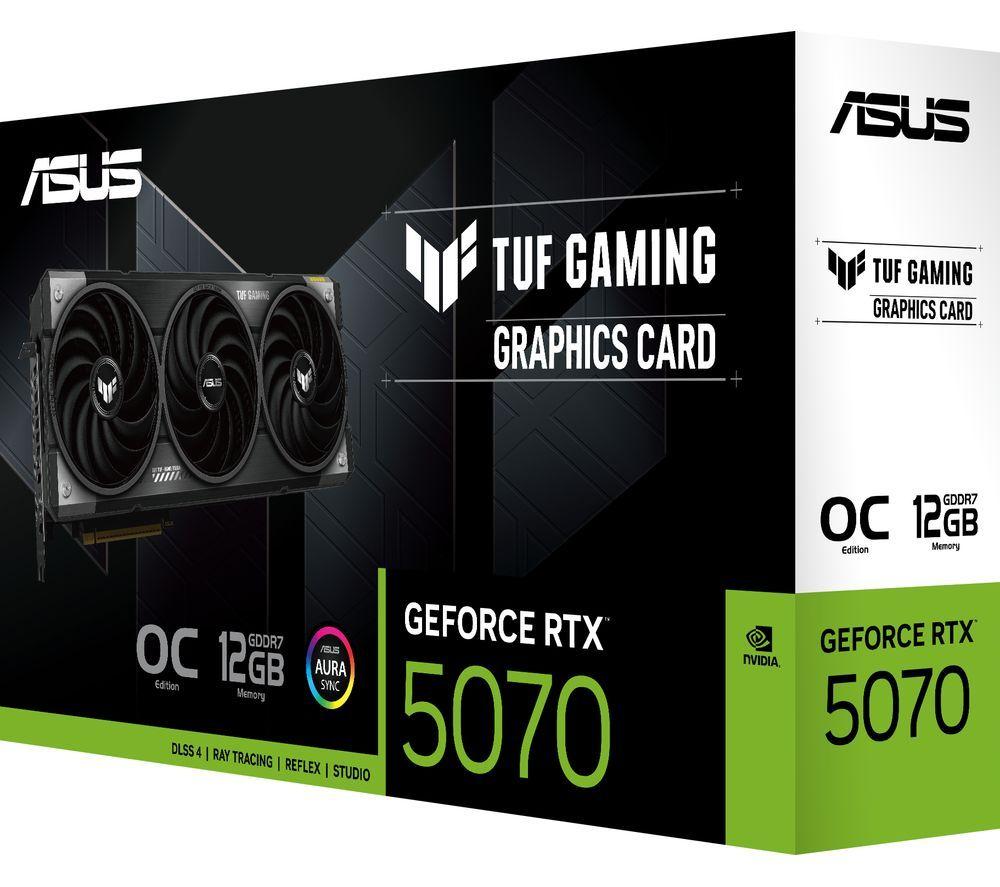 Buy ASUS GeForce RTX 5070 12 GB TUF Gaming OC Graphics Card | Currys