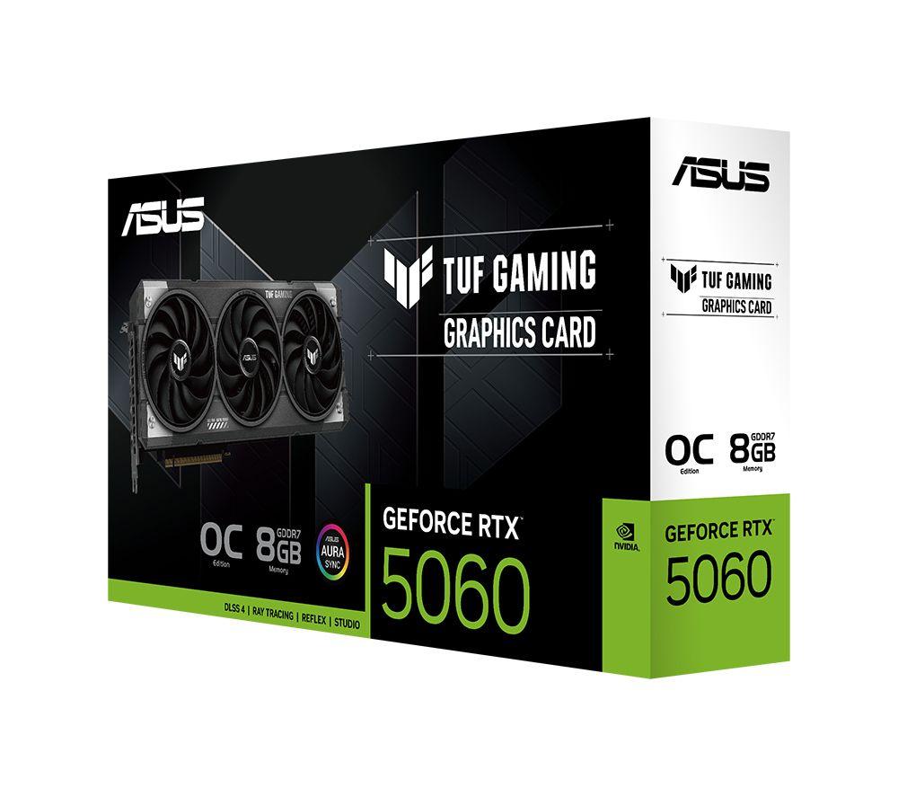 ASUS GeForce RTX 5060 8 GB TUF Gaming OC Graphics Card image number 8 of 10