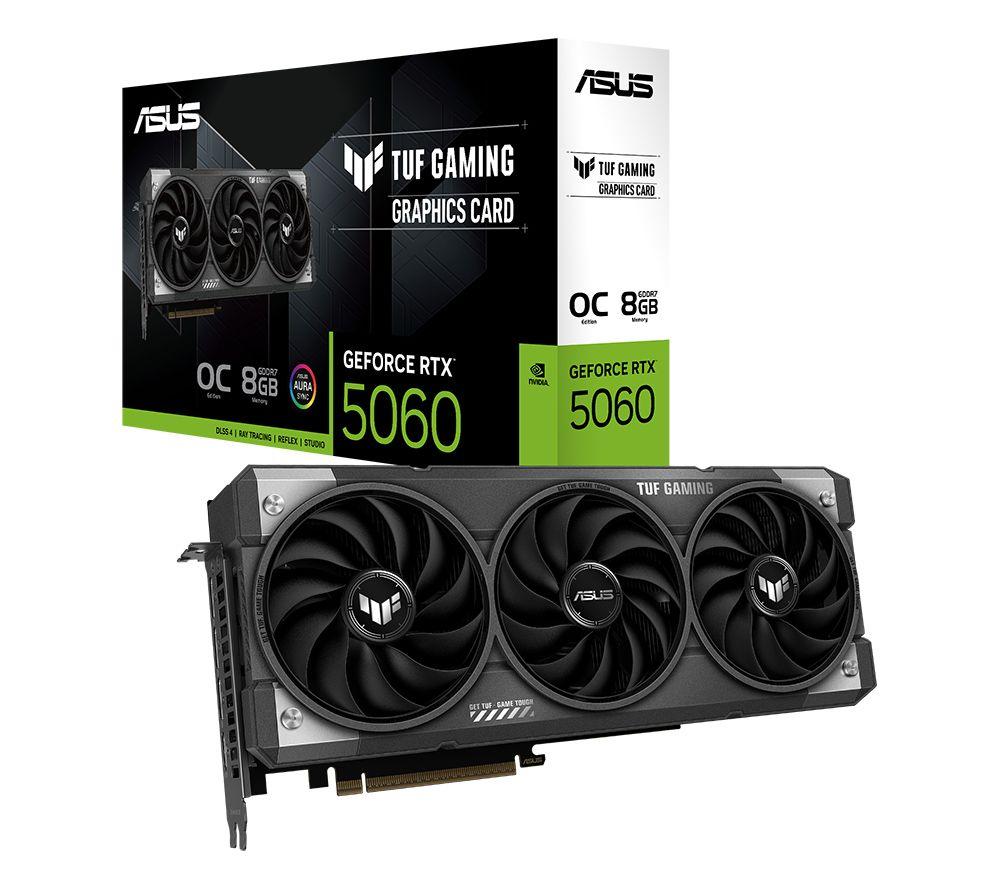 ASUS GeForce RTX 5060 8 GB TUF Gaming OC Graphics Card image number 9 of 10