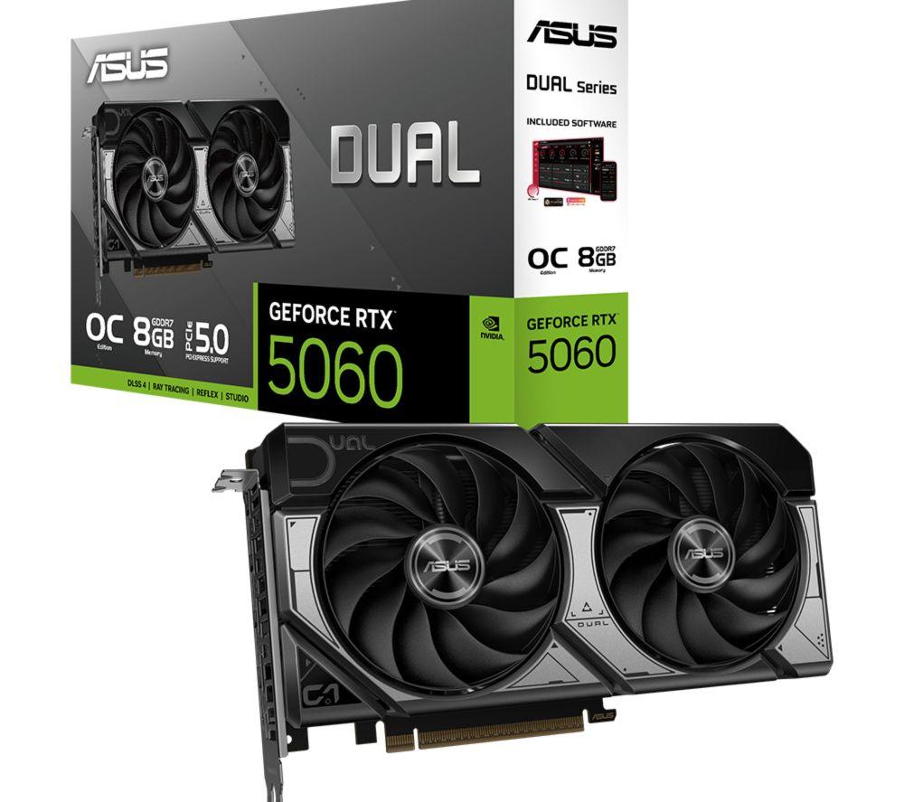 ASUS GeForce RTX 5060 O 8 GB Dual Graphics Card image number 8 of 18