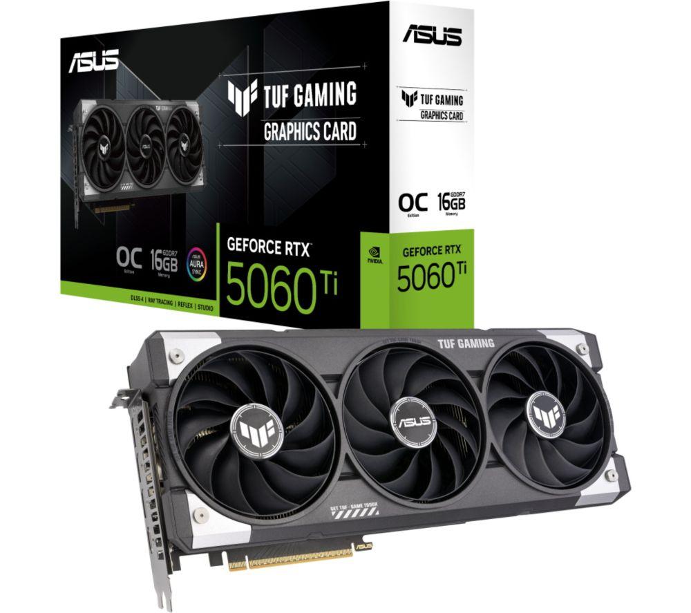 ASUS GeForce RTX 5060 Ti 16 GB TUF Gaming OC Graphics Card