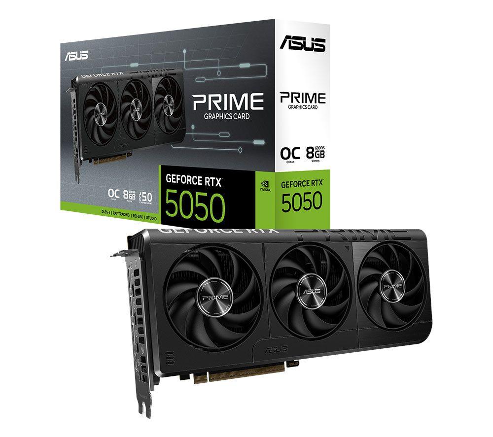 ASUS GeForce RTX 5050 8 GB Prime OC Edition Graphics Card - Black image number 16 of 19