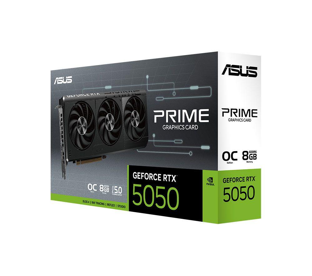 ASUS GeForce RTX 5050 8 GB Prime OC Edition Graphics Card - Black image number 17 of 19