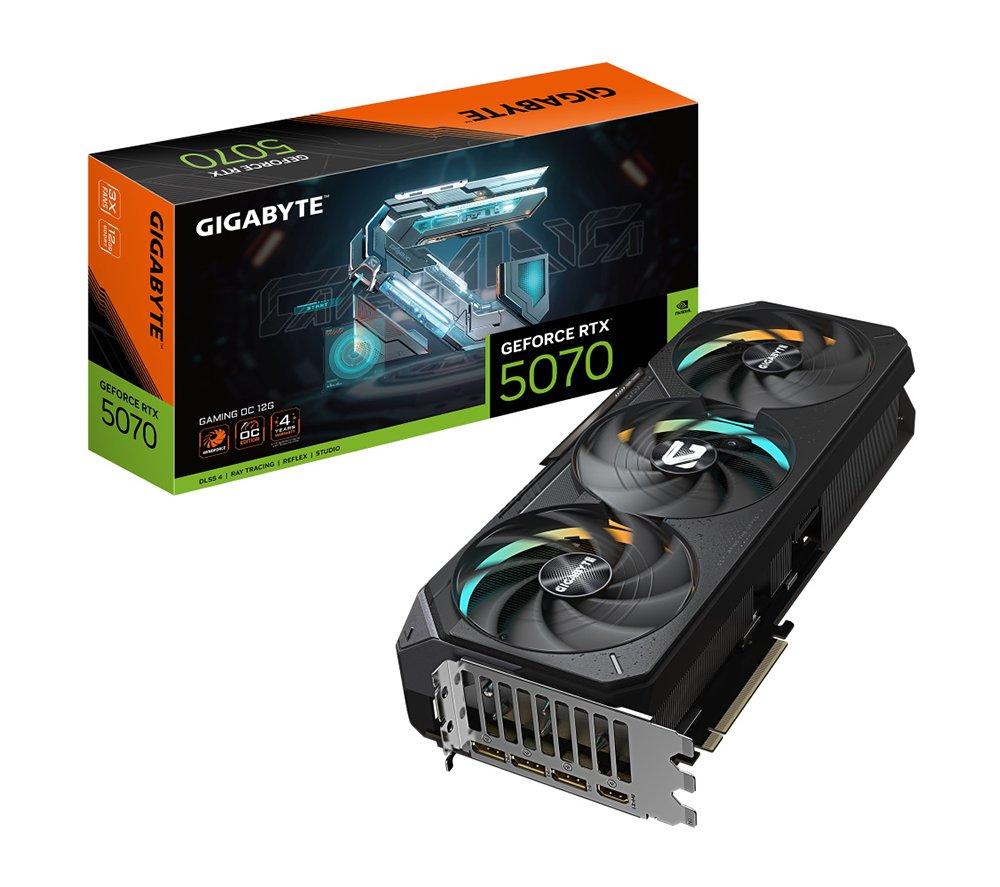 GIGABYTE GeForce RTX 5070 Ti 16 GB OC Graphics Card image number 3 of 5