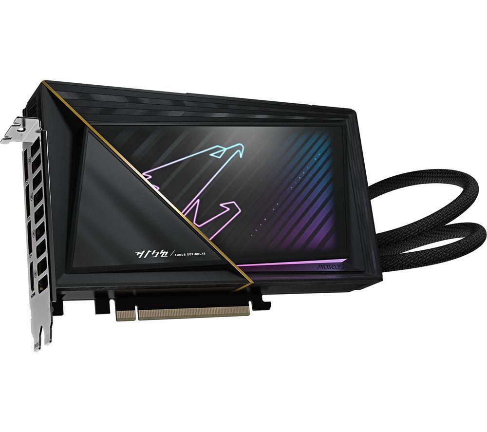GIGABYTE GeForce RTX 5080 16 GB AORUS XTREME WATERFORCE Graphics Card image number 2 of 7