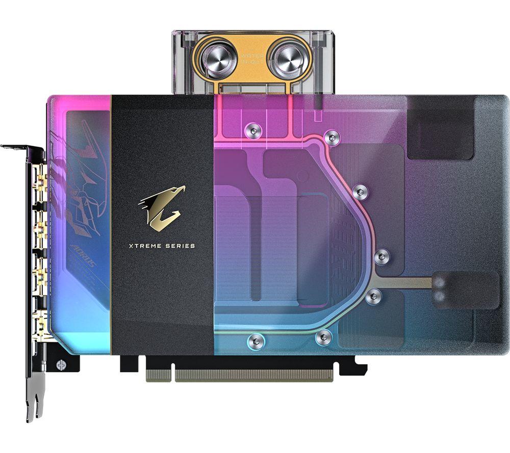 GIGABYTE GeForce RTX 5080 16 GB AORUS XTREME WATERFORCE Graphics Card image number 3 of 9