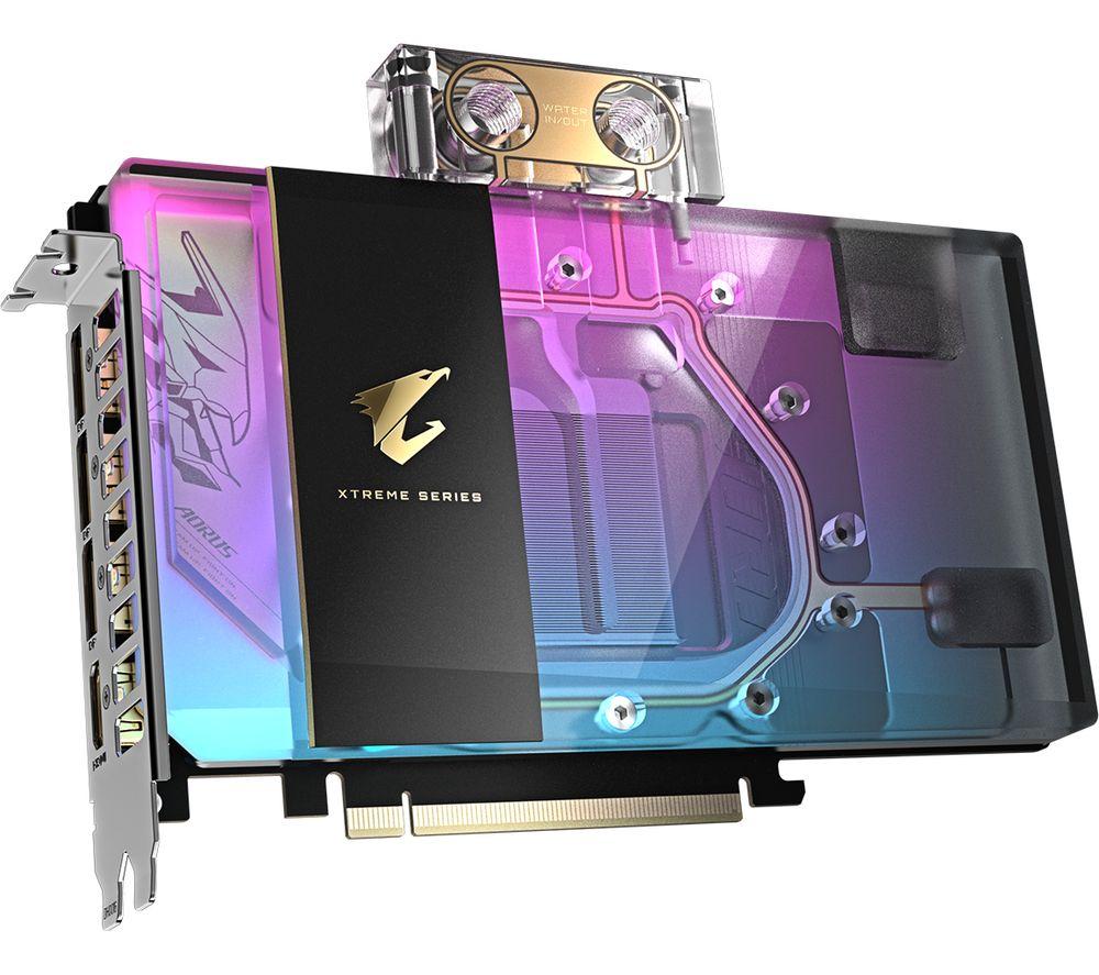 GIGABYTE GeForce RTX 5080 16 GB AORUS XTREME WATERFORCE Graphics Card image number 4 of 9